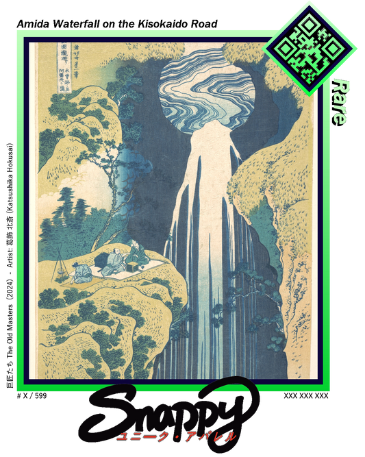 [Rare] Amida Waterfall on the Kisokaido Road