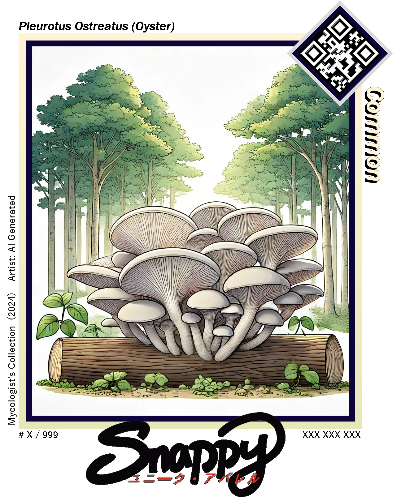 [Common] Pleurotus Ostreatus (Oyster)